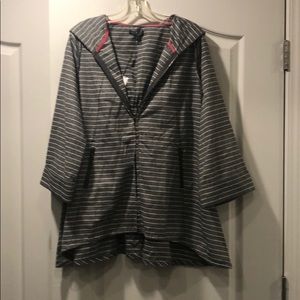 Striped linen/Cotten jacket